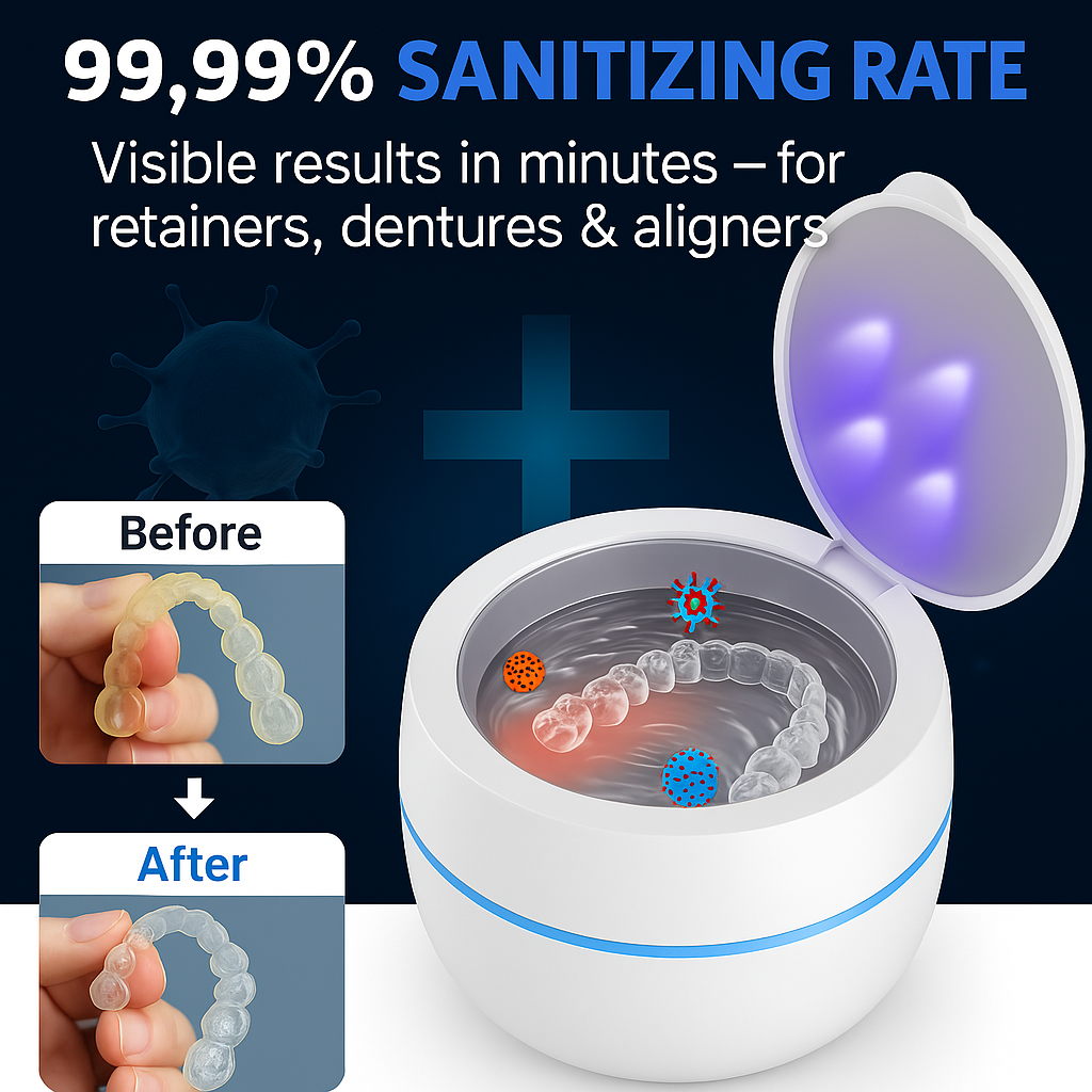 CleanXpert - The ultimate ultrasonic cleaner + FREE GIFT
